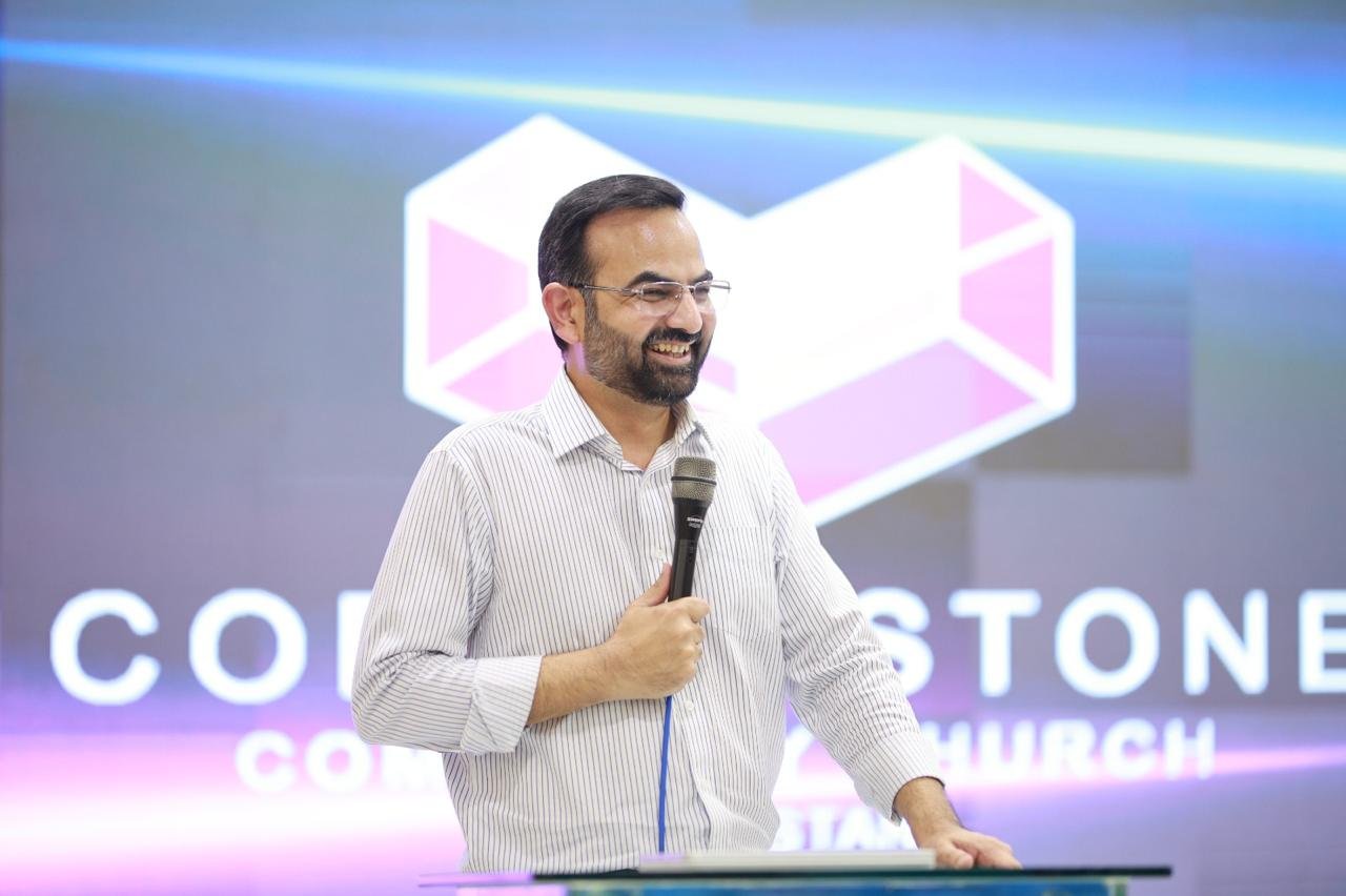Nabeel Riaz, Founder and Executive Director of CCD, speaking at a community event